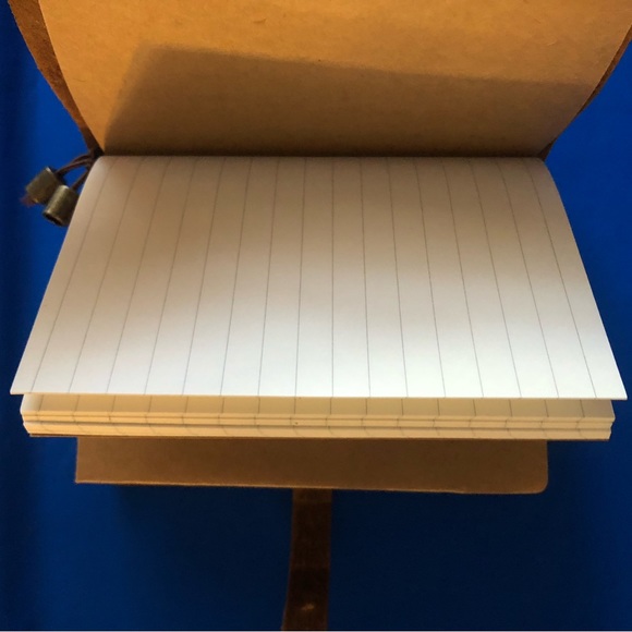 Brown Leather Notebook - Picture 10 of 16